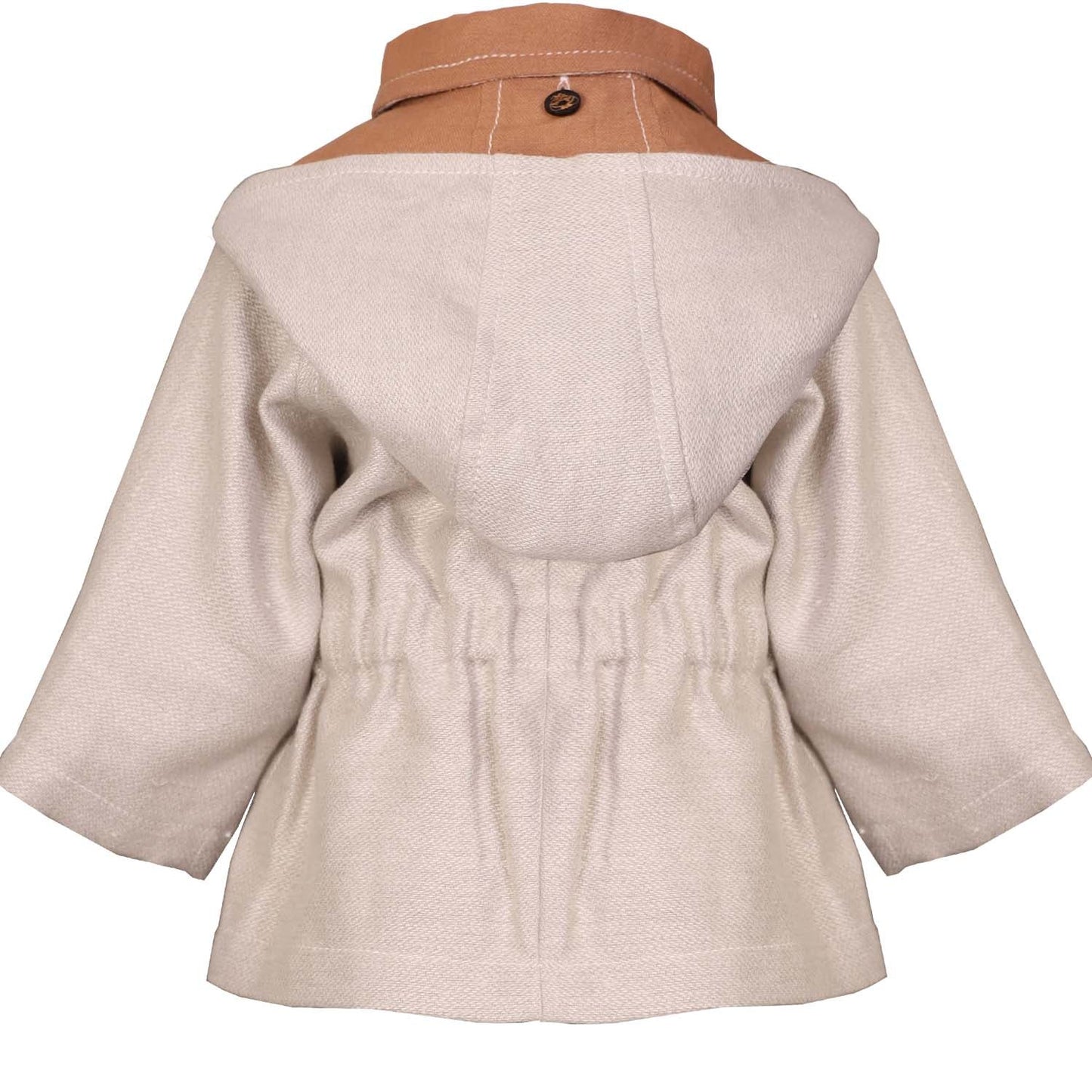 Beige Baby Jacket with Hood - pets & baby productspets & baby productsBeige Baby Jacket with Hood - 268 / 6 mths