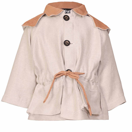 Beige Baby Jacket with Hood - pets & baby productspets & baby productsBeige Baby Jacket with Hood - 068 / 6 mths
