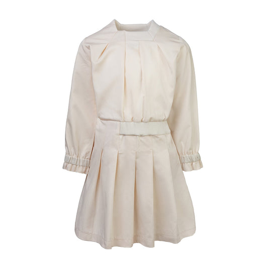 Beige Cotton Dress for Girls - pets & baby productspets & baby productsBeige Cotton Dress for Girls - 092 / 2 years