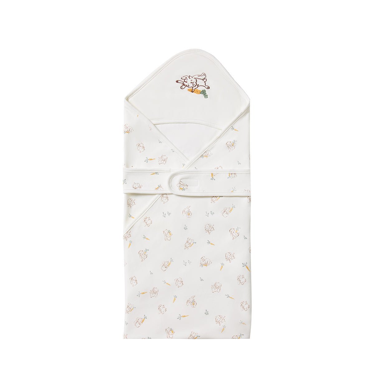Cute Rabbit Extra Warm Cotton Baby White Swaddle Wrap - pets & baby productspets & baby productsCute Rabbit Extra Warm Cotton Baby White Swaddle Wrap - 3
