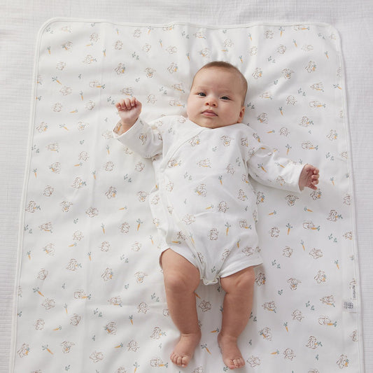 Cute Rabbit Waterproof Baby White Changing Mat - pets & baby productspets & baby productsCute Rabbit Waterproof Baby White Changing Mat - 0
