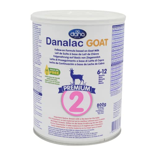 Danalac Goat Milk Follow - On Formula 800g Stage 2 Baby Milk Powder for Infants and Toddlers Age 6 - 12 Months (Pack of 6) - pets & baby productspets & baby productsDanalac Goat Milk Follow - On Formula 800g Stage 2 Baby Milk Powder for Infants and Toddlers Age 6 - 12 Months (Pack of 6) - 0