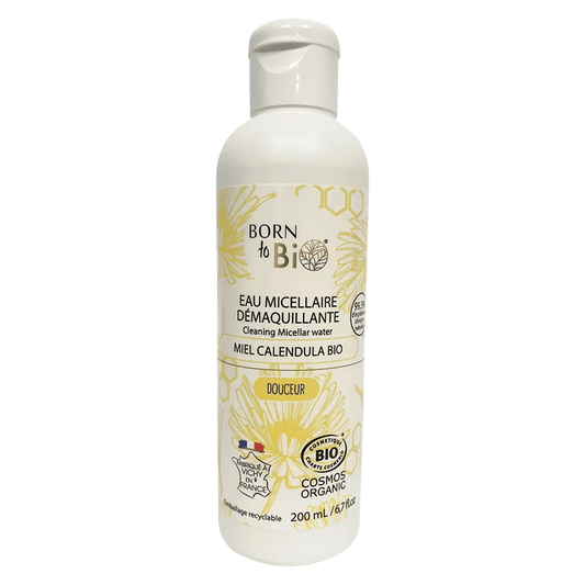 Eau Micellaire Démaquillante Miel Calendula - Certifiée Bio - pets & baby productspets & baby productsEau Micellaire Démaquillante Miel Calendula - Certifiée Bio - 0200 mL