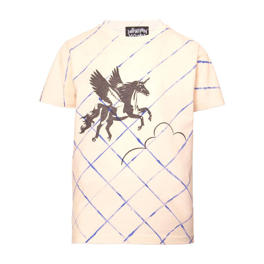 Hand - Painted Off - White T-Shirt with Unicorn Limited Edition - pets & baby productspets & baby productsHand - Painted Off - White T-Shirt with Unicorn Limited Edition - 0104 / 4 years