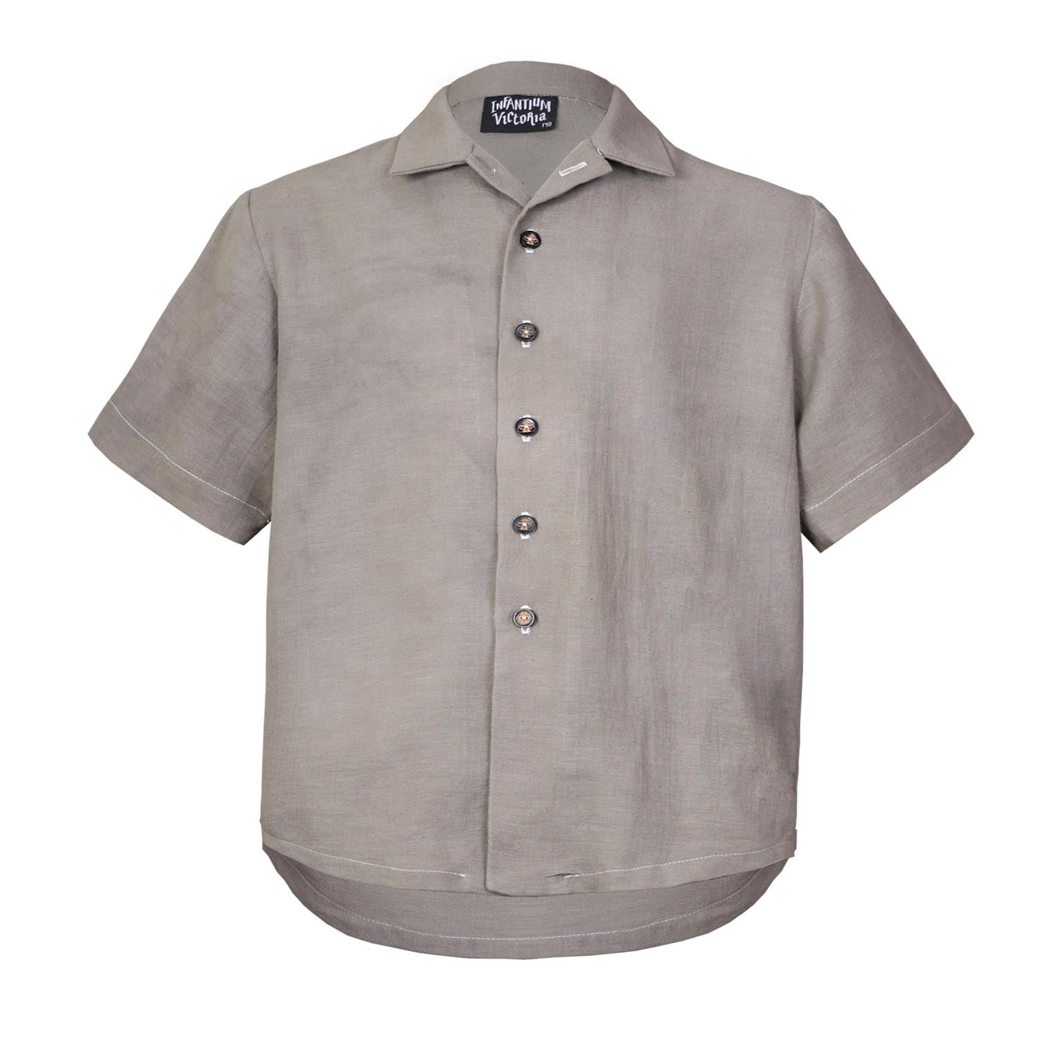 Kids Shirt in Khaki Weganool Vegan Cashmere - pets & baby productspets & baby productsKids Shirt in Khaki Weganool Vegan Cashmere - 0104 / 4 years