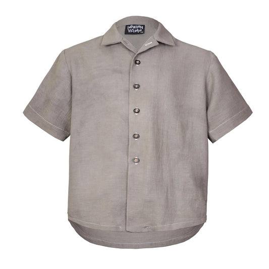 Kids Shirt in Khaki Weganool Vegan Cashmere - pets & baby productspets & baby productsKids Shirt in Khaki Weganool Vegan Cashmere - 0104 / 4 years