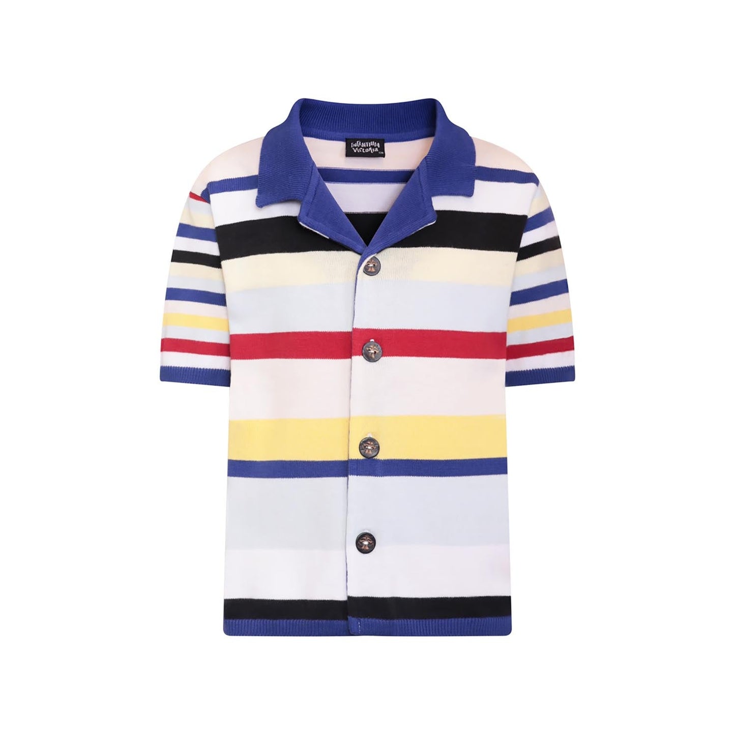 Knitted Shirt with Bright Stripes - pets & baby productspets & baby productsKnitted Shirt with Bright Stripes - 092 / 2 years