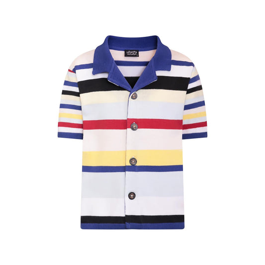 Knitted Shirt with Bright Stripes - pets & baby productspets & baby productsKnitted Shirt with Bright Stripes - 092 / 2 years