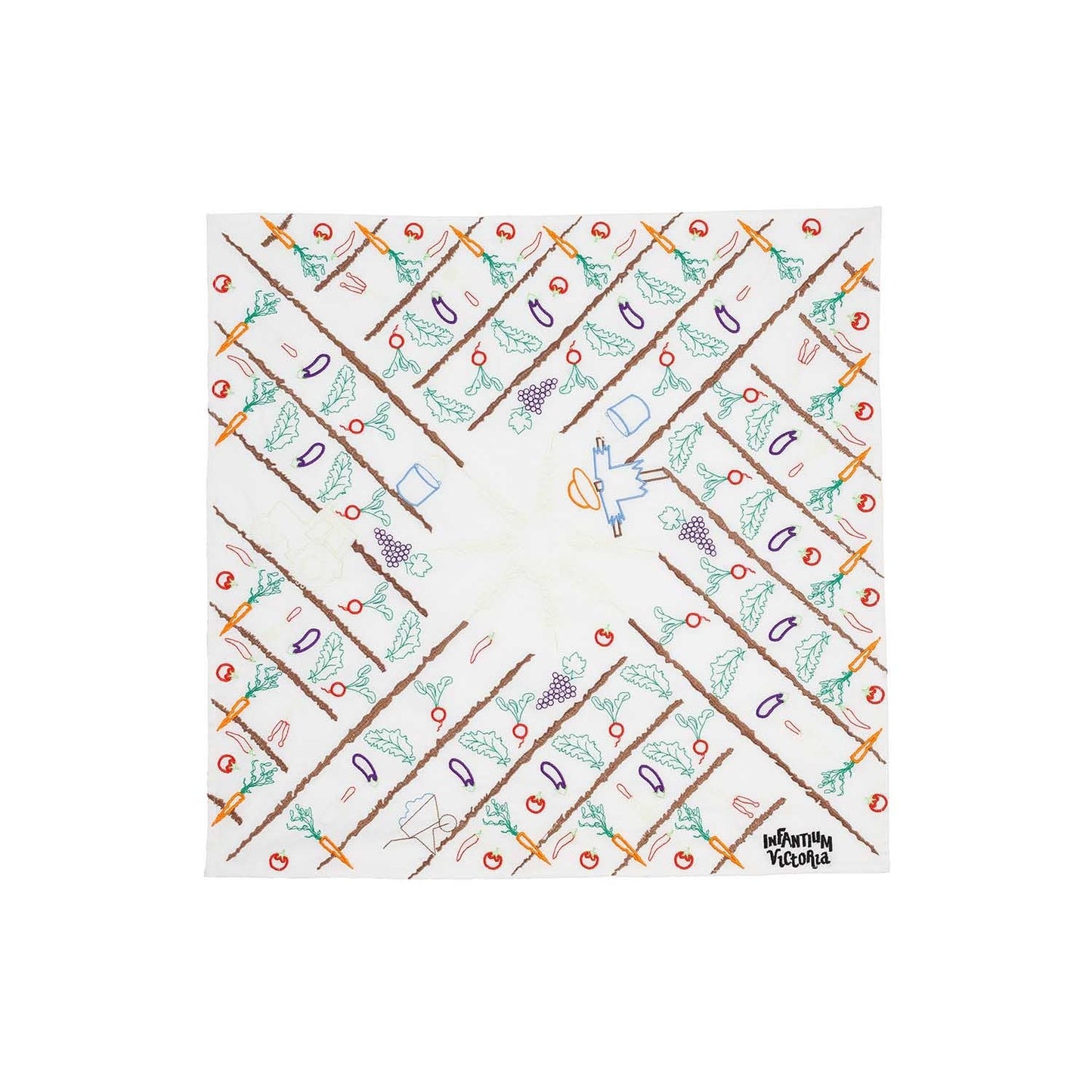 Off - White Bandana with Embroidery - pets & baby productspets & baby productsOff - White Bandana with Embroidery - 0104 / One size