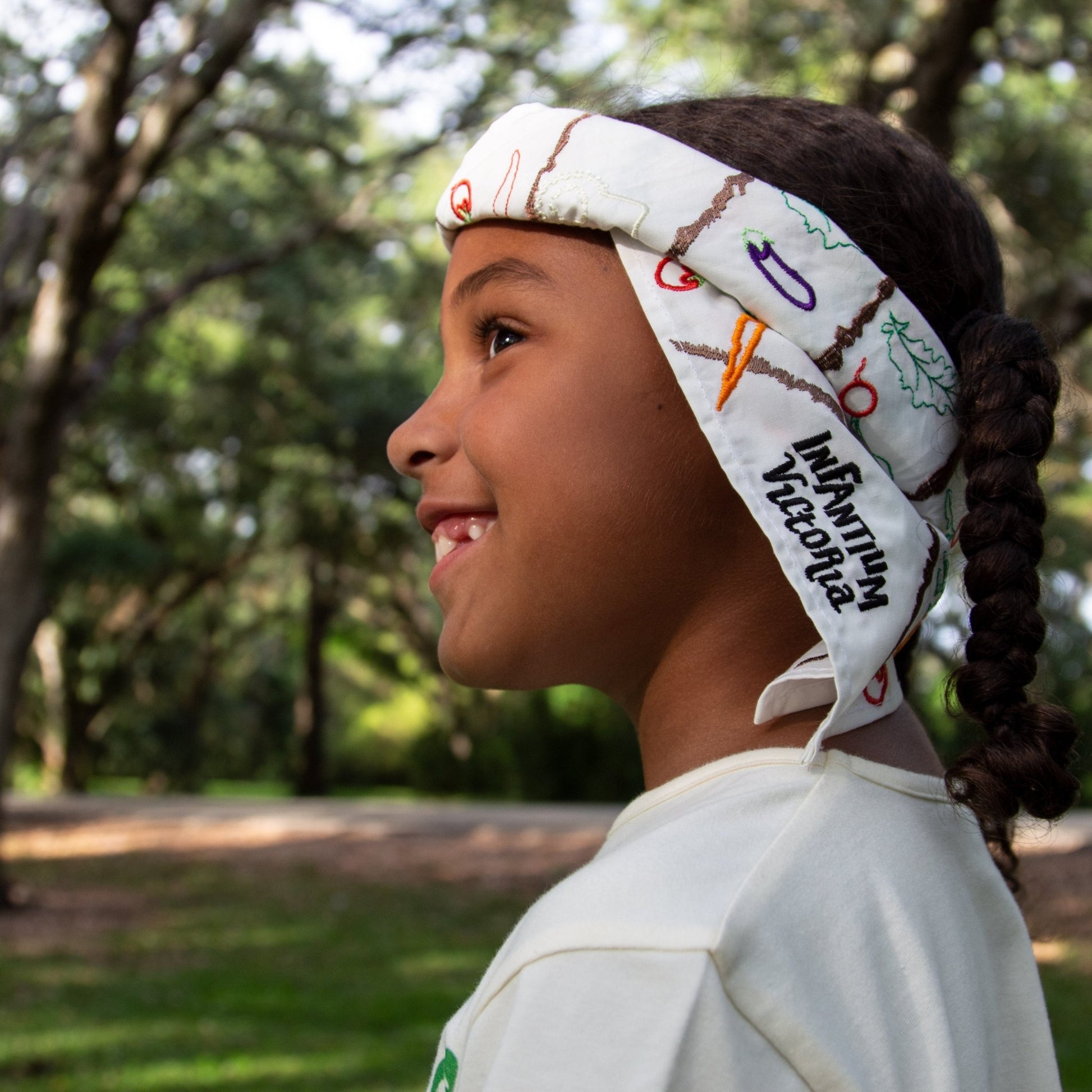 Off - White Bandana with Embroidery - pets & baby productspets & baby productsOff - White Bandana with Embroidery - 1104 / One size