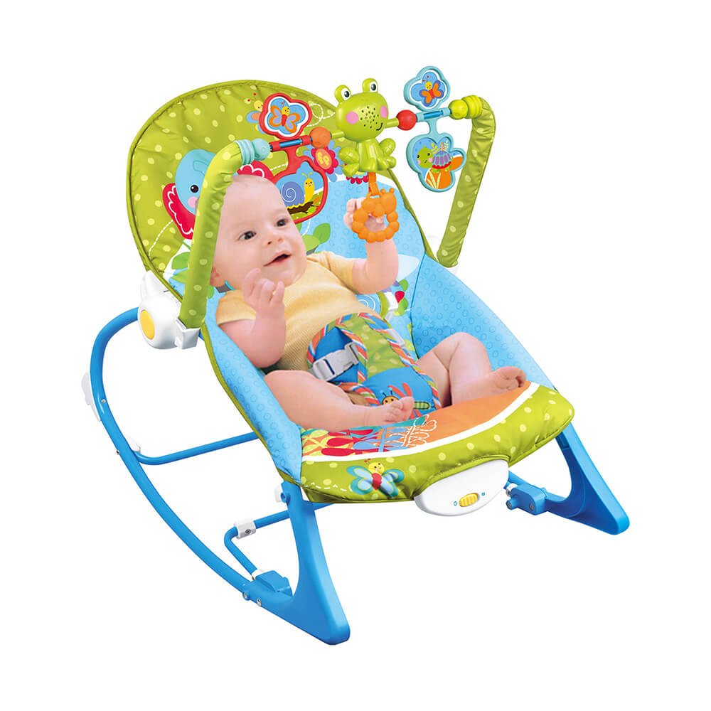 Wibrujący, grający leżaczek do 18 kg, niebieski - pets & baby productspets & baby productsWibrujący, grający leżaczek do 18 kg, niebieski - 1